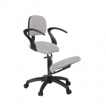 Silla Ergon�mica con Arrodilladero+Respaldo+Brazos